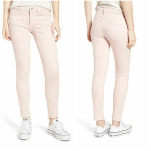 Current/Elliott Primrose Pink The Stiletto Jeans